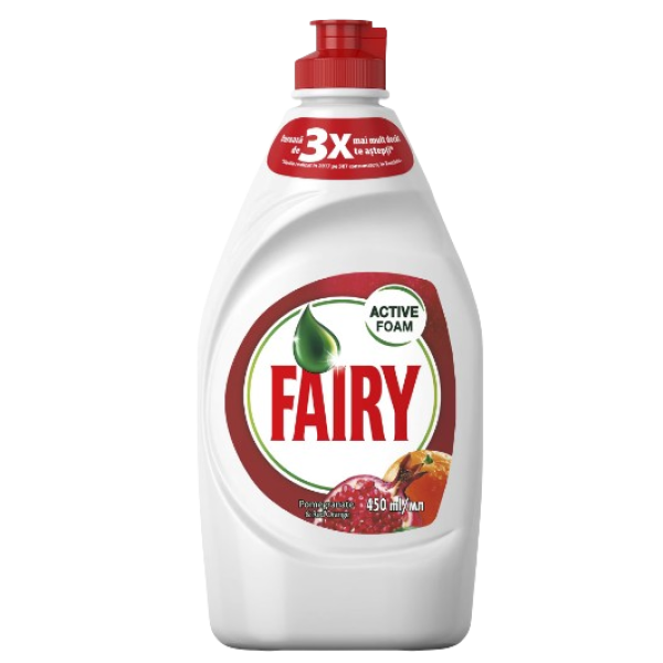 Fairy Detergent De Vase Rodie 450ml