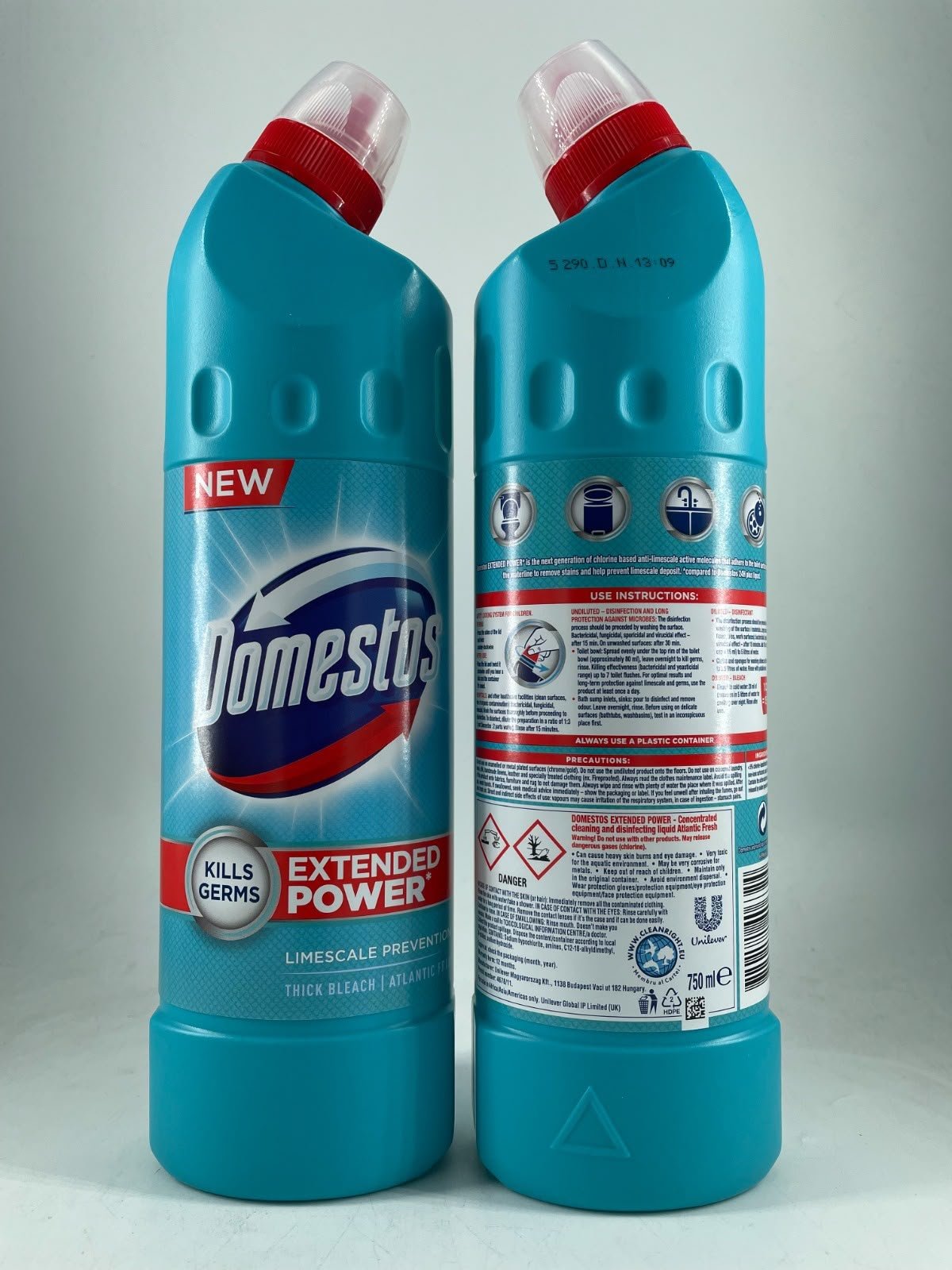 Domestos Atlantic 750ml Dezinfectant Gel - Delvio Retail