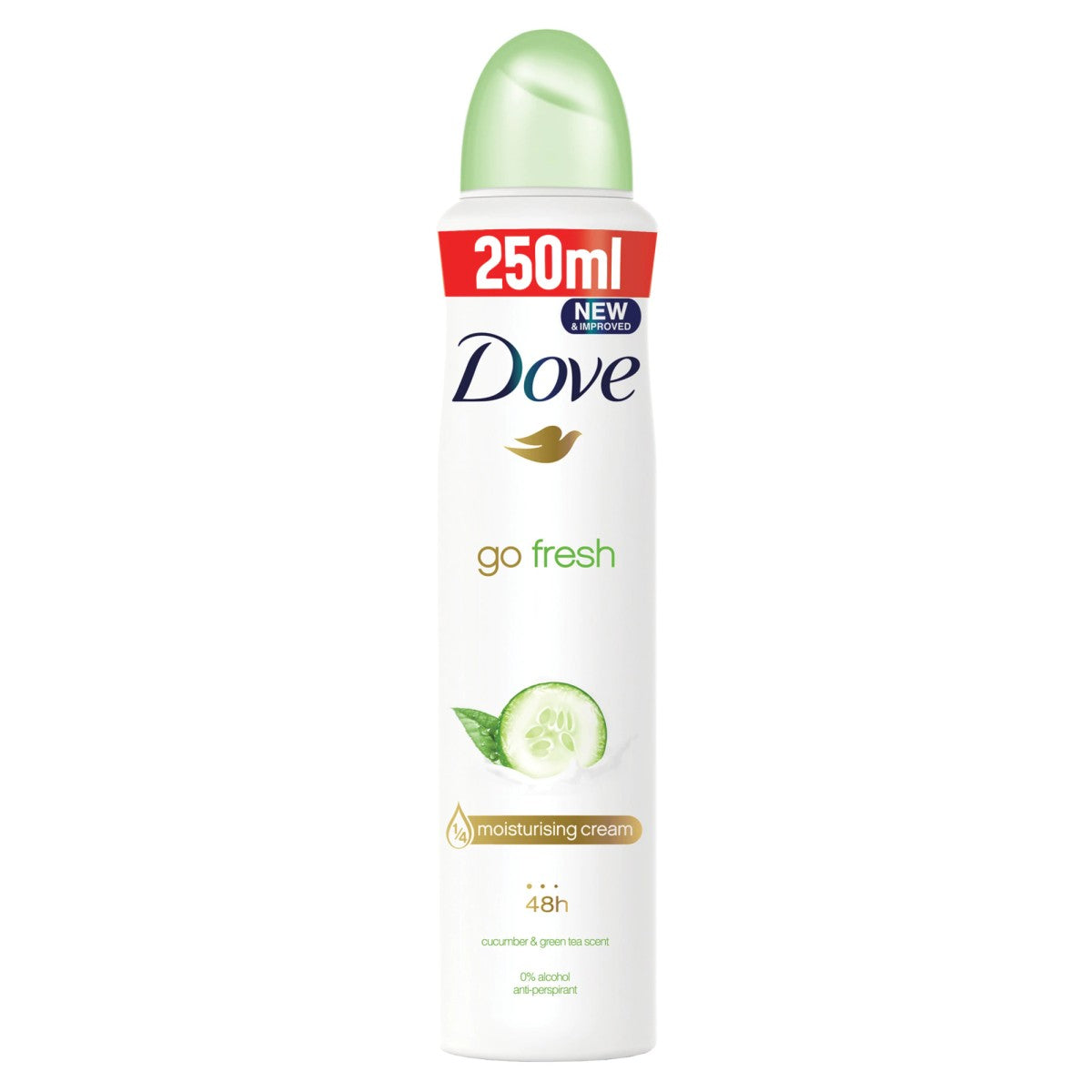 Dove Deodorant Spray Go Fresh Cucumber&Green Tea 250ml