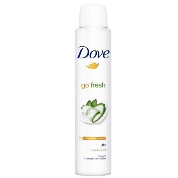 Dove Deodorant Spray Go Fresh Cucumber 200ml - Delvio Retail