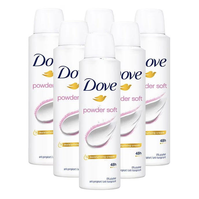 Dove Deodorant Spray Go Fresh Powder Soft 200ml