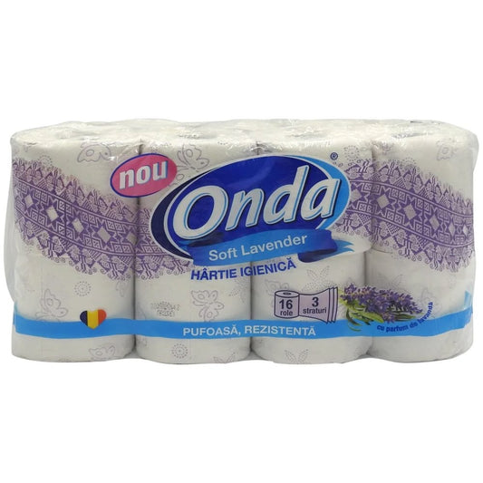 Onda Hartie Igienica Lavanda 16 buc 3 straturi - Delvio Retail