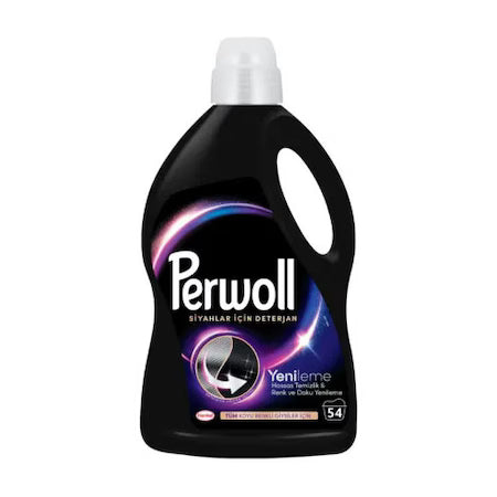 Perwoll Detergent Lichid Pentru Haine Negre 2,97L, 54 de spalari