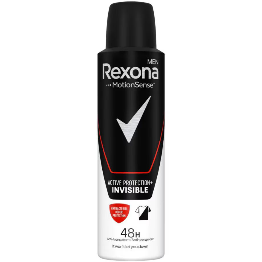 Rexona Men Invisiblie Active Protection Deodorant Spray 150ml