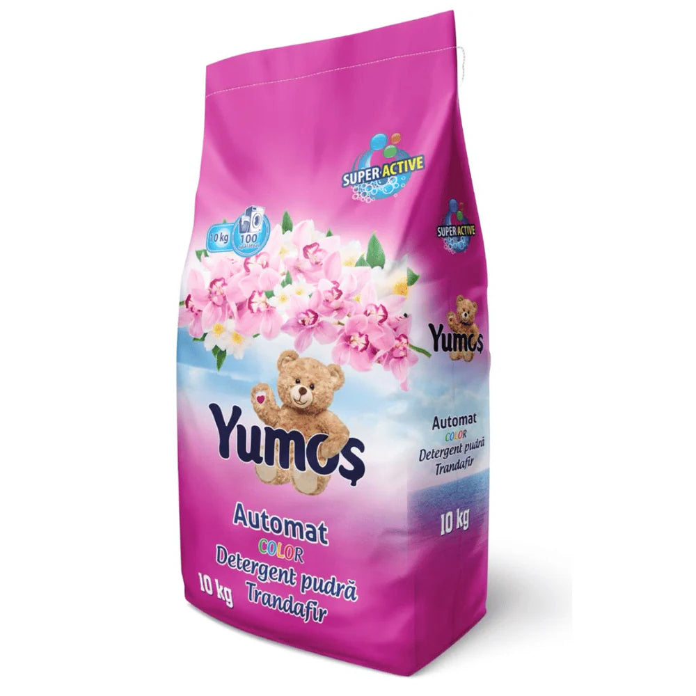 Yumos Detergent Pudra 10kg, 100 de spalari